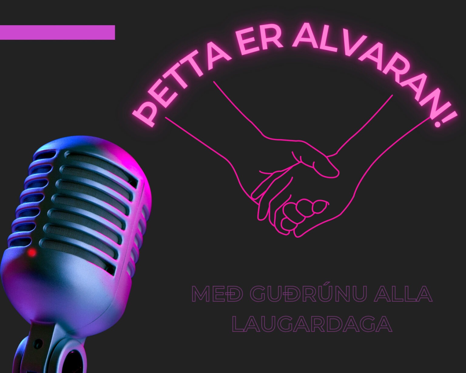 Hlaðvarp_þetta er alvaran