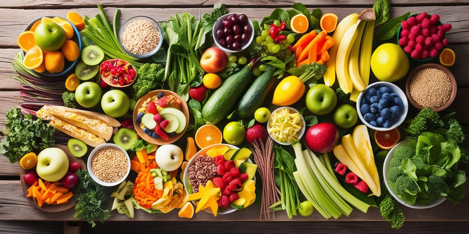 Mynd af næringarríkum mat